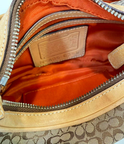 訳あり コーチ ショルダーバッグ 斜め掛け ミニシグネチャー 6344 レディース COACH