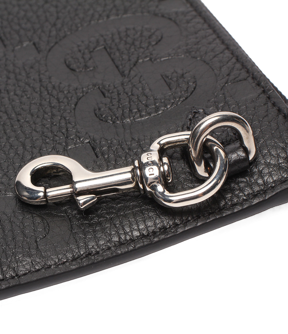 美品 GUCCI クラッチバッグ ポーチ ジャンボGG 821102 2067 メンズ