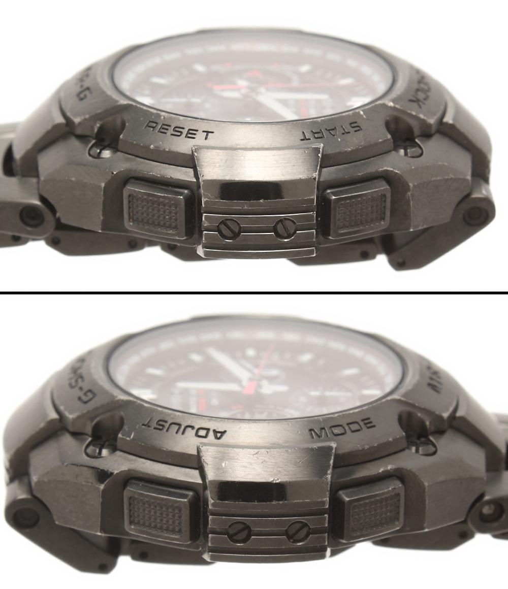 CASIO 腕時計 MR-G G-SHOCK ソーラー ブラック MRG-8100B メンズ カシオ