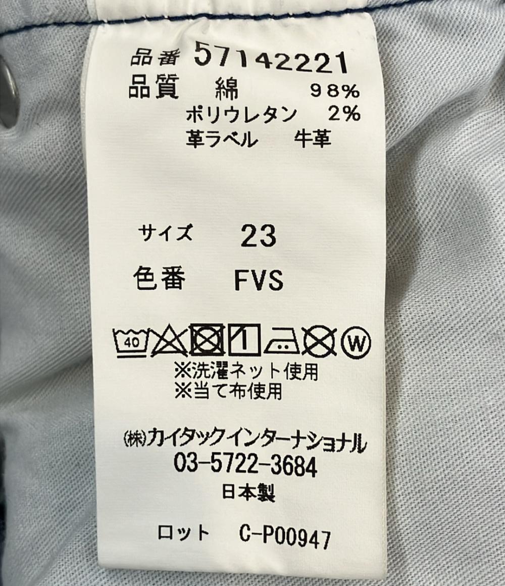 美品 ヤヌーク デニムワイドパンツ レディース SIZE 23 (S) YANUK