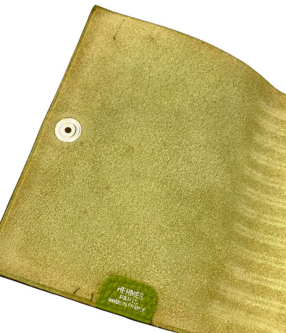 HERMES 手帳カバー ノートカバー ⬜︎I刻印 シルバー金具 ユリス ミニ レディース メンズ エルメス