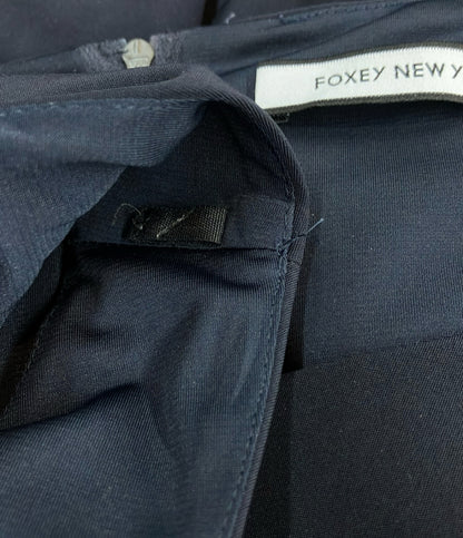 FOXEY NEW YORK ノースリーブワンピース サイドギャザードレス 38328-nsofz126t レディース SIZE 40 (L) フォクシー ニューヨーク