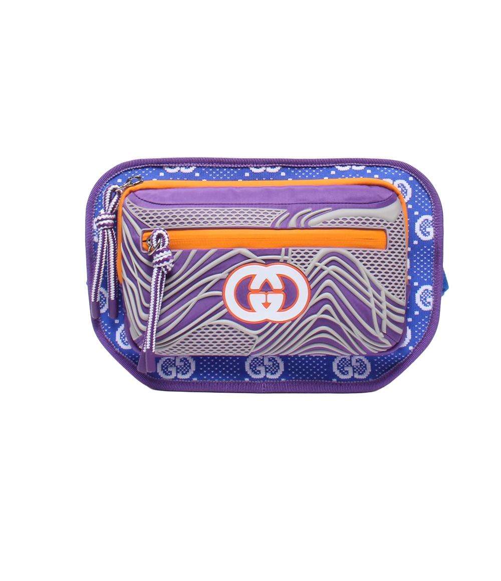 美品 グッチ ウエストバッグ ボディバッグ GGナイロン 752102 527066 ユニセックス GUCCI