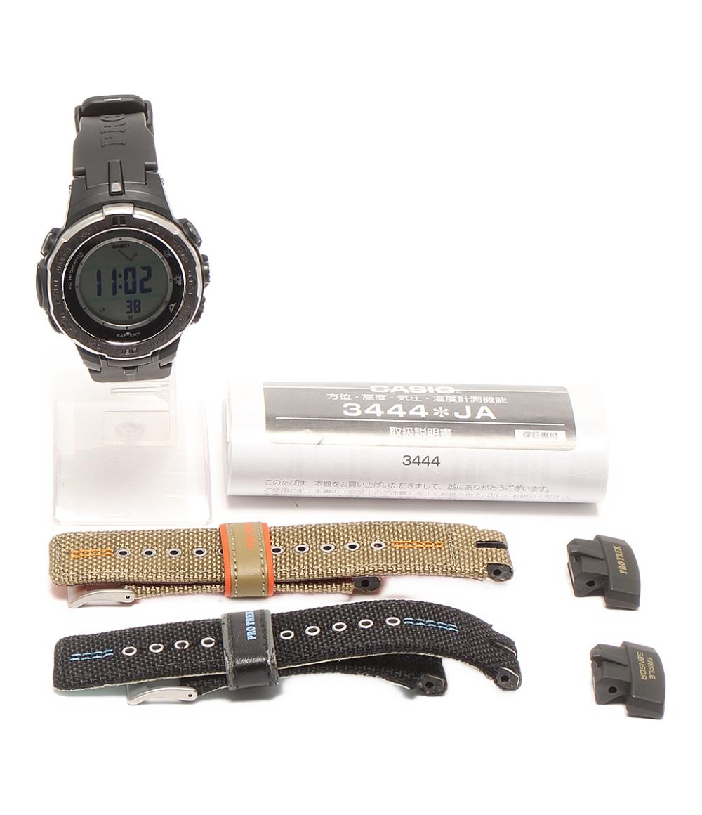 CASIO 腕時計 ソーラー PRW-3100 メンズ カシオ