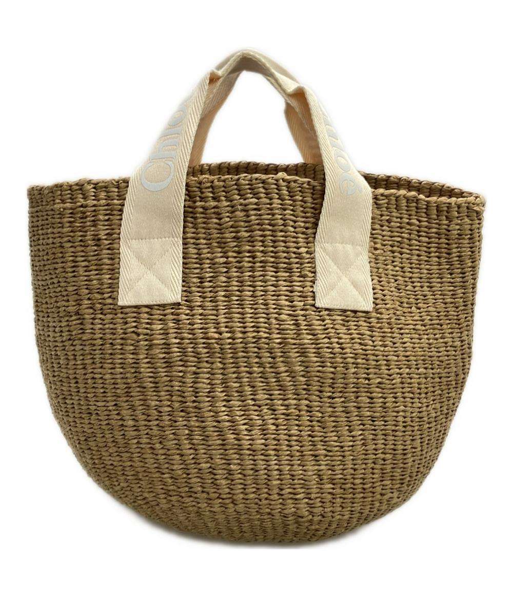 美品 Chloe Mifuko ハンドバッグ トートバッグ かごバッグ レディース クロエ ミフコ