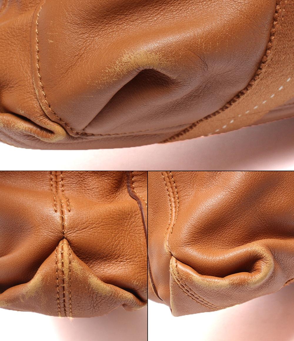 HERMES 2WAYトートバッグ ショルダーバッグ 肩掛け □M刻印 シルバー金具 キャラバンホリゾンタルMM レディース エルメス