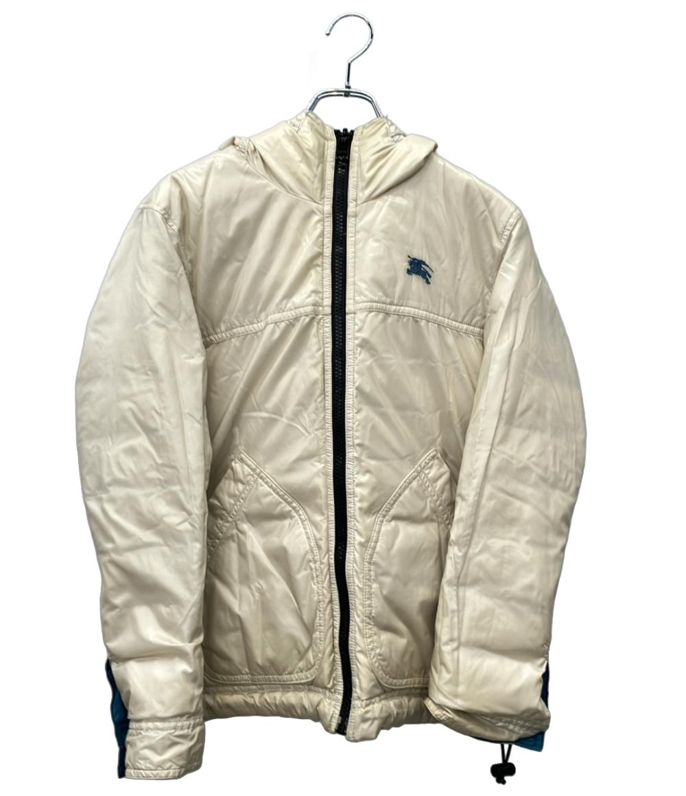 訳あり BURBERRY BLACK LABEL ダウンジャケット リバーシブル グリーン