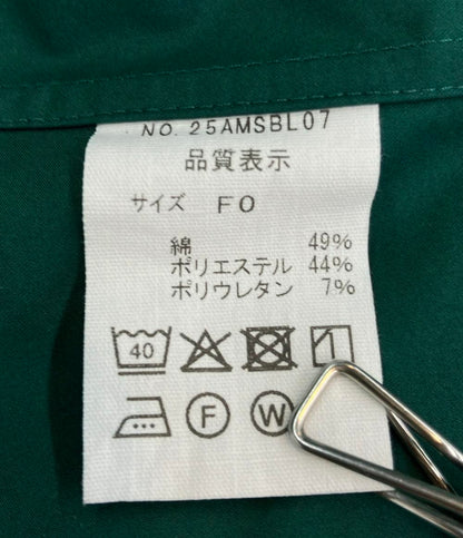 THE SHINZONE 長袖シャツ UNCLE SHIRT 25AW 25AMSBL07 レディース SIZE F (M) ザ シンゾーン