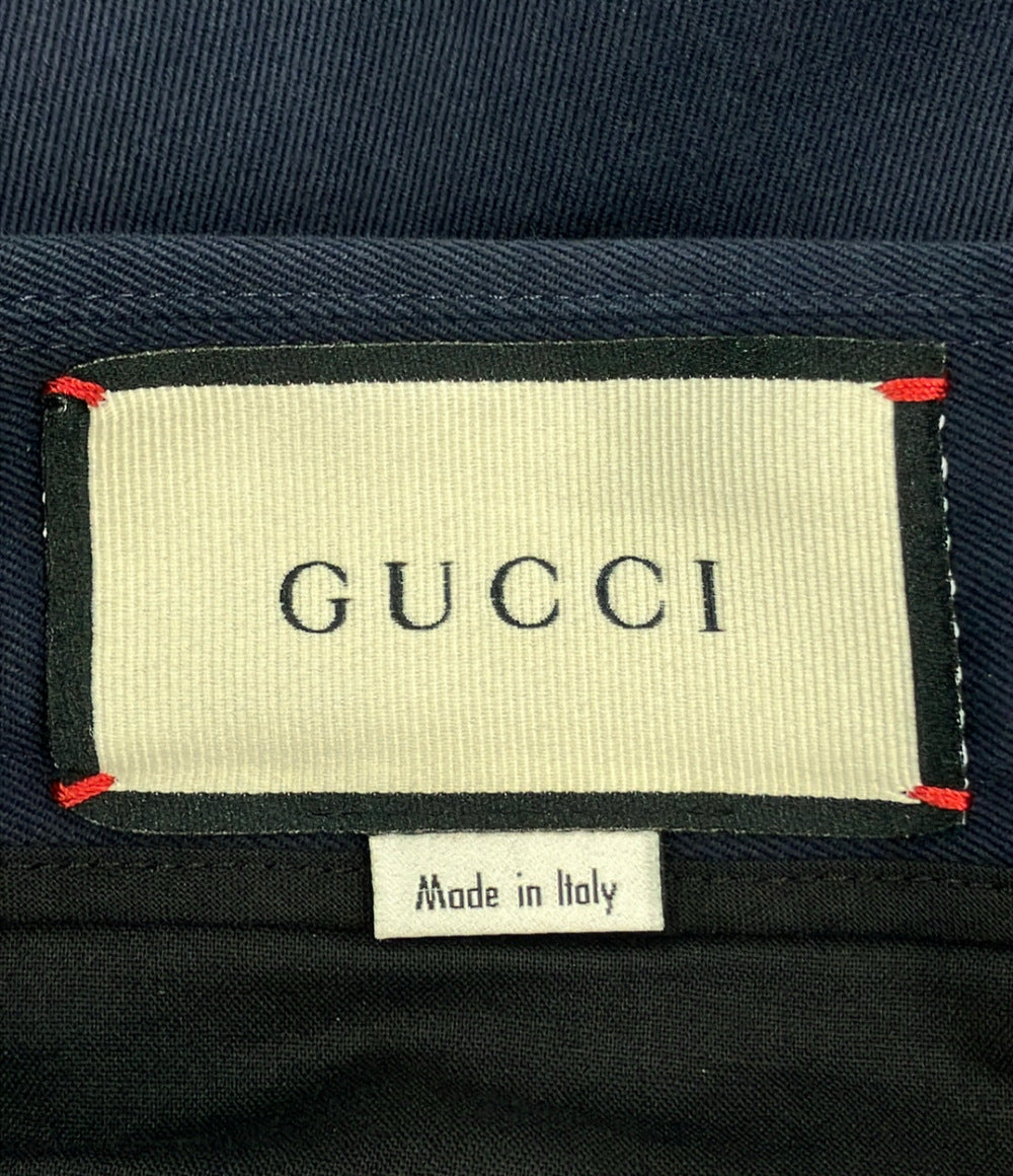 訳あり GUCCI サイドシェリー 60s ラインチノロングパンツ 468518 メンズ SIZE 54 (XL) グッチ