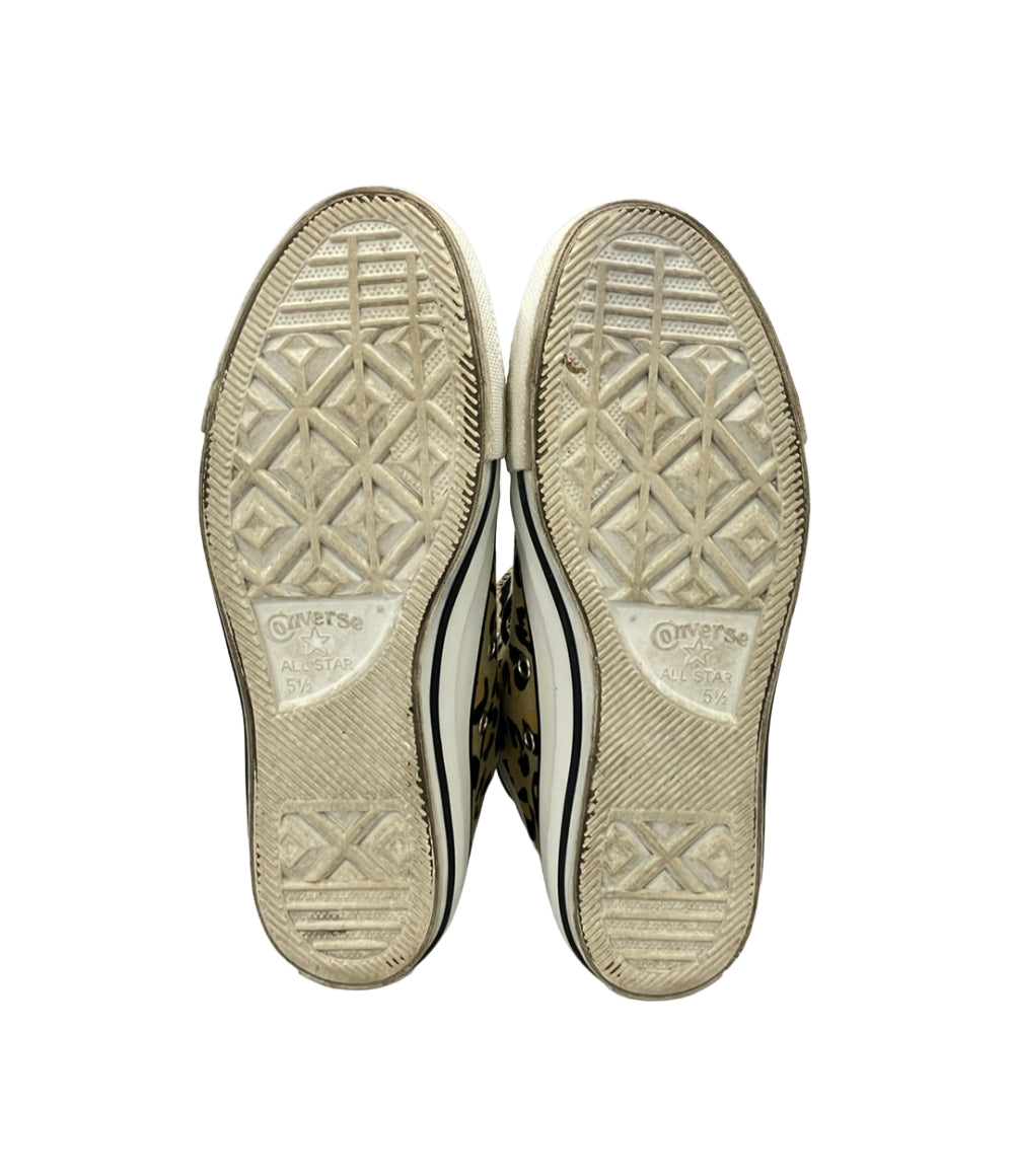 CONVERSE ハイカットスニーカー レオパード柄 ALL STAR RH Z HI レディース SIZE 24.5 (L) コンバース