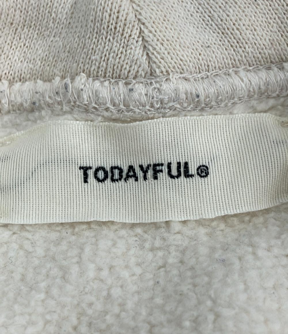 トゥデイフル ヘビーコットンスウェットパーカー レディース SIZE F (M) TODAYFUL