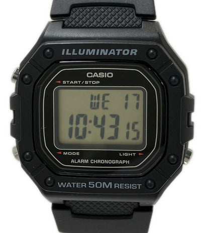 美品 CASIO 腕時計 クオーツ W-218H メンズ カシオ