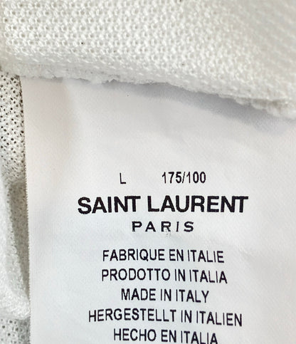 SAINT LAURENT ポロシャツ レディース メンズ SIZE L サンローラン