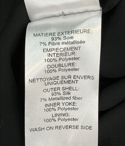 美品 SEE BY CHLOE シアーブラック ノースリーブワンピース レディース SIZE 34 (XS) シーバイクロエ
