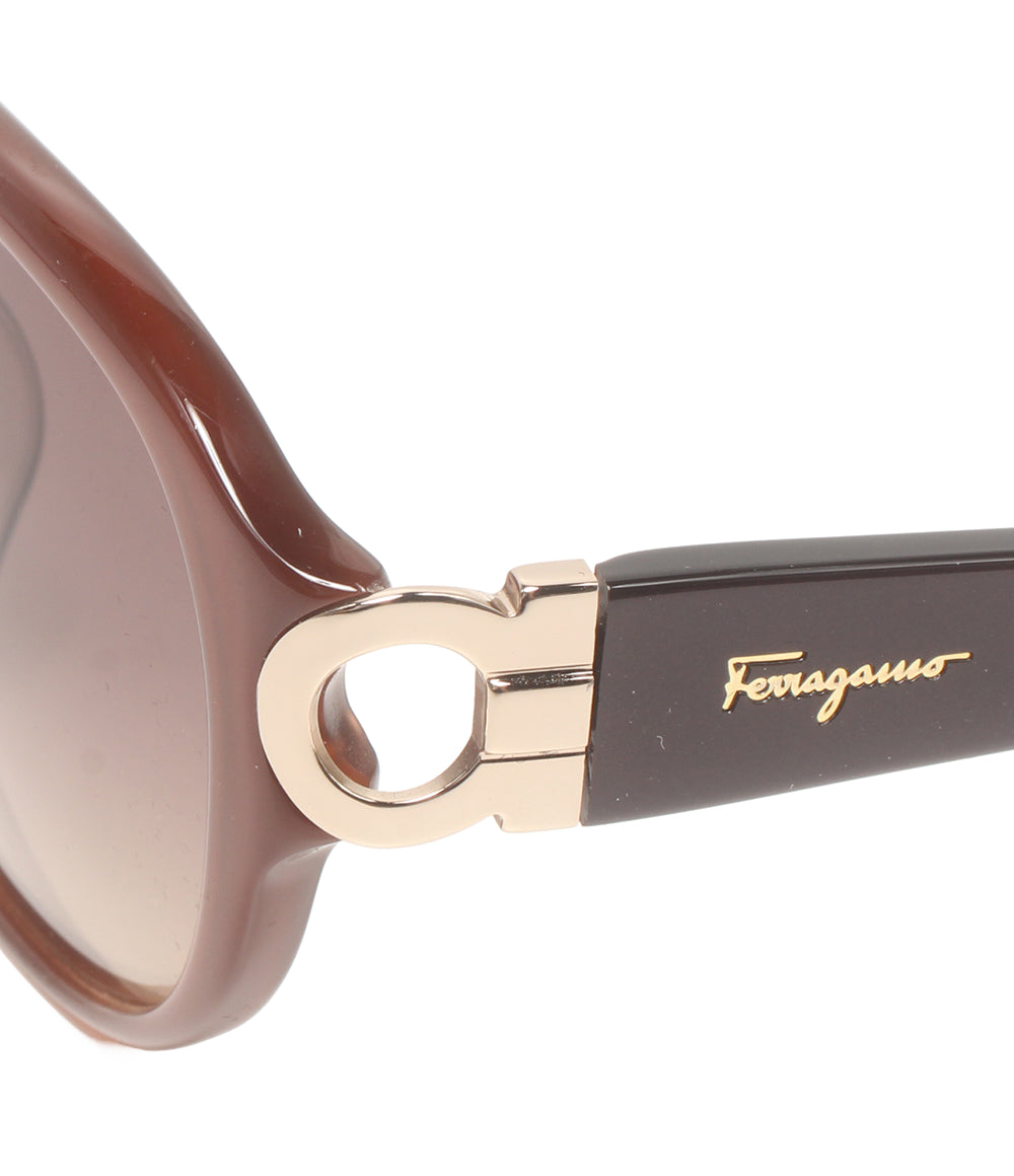 美品 Salvatore Ferragamo サングラス アイウェア 59□16 ガンチーニ SF801SA レディース サルヴァトーレフェラガモ