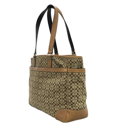COACH トートバッグ ショルダーバッグ 2WAY ミニシグネチャー F77156 レディース コーチ
