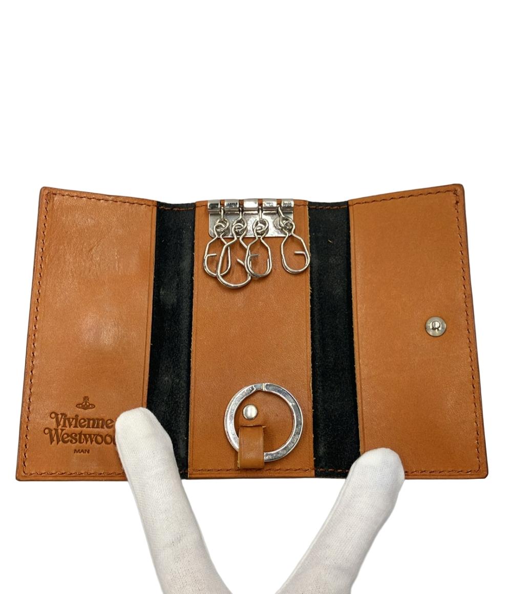 Vivienne WestwoodMAN 4連キーケース キーリング付き メンズ ヴィヴィアンウエストウッドマン