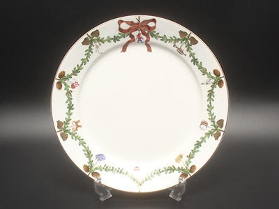 美品 ロイヤルコペンハーゲン プレート 大皿 27cm スターフルーテッド クリスマス Royal Copenhagen