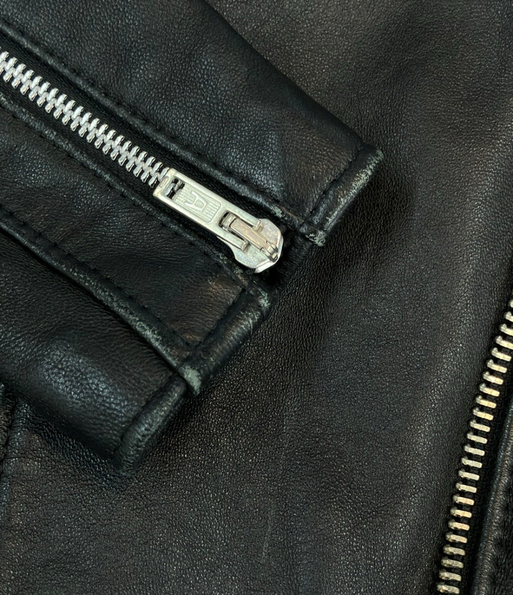 JAMES GROSE ダブル ライダースジャケット レディース SIZE 6 ジェームス グロース
