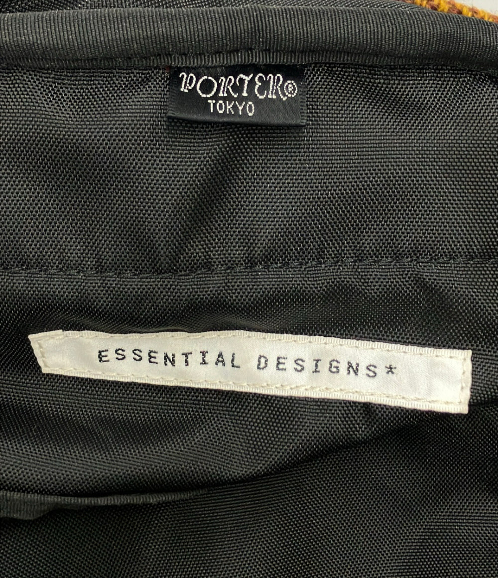 PORTER HARRIS TWEED リュック デイパック チェック柄 メンズ ポーター ハリスツイード