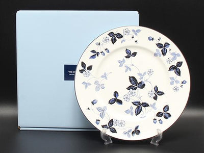 美品 ウエッジウッド プレート 大皿 27cm ストロベリー インクブルー WEDGWOOD