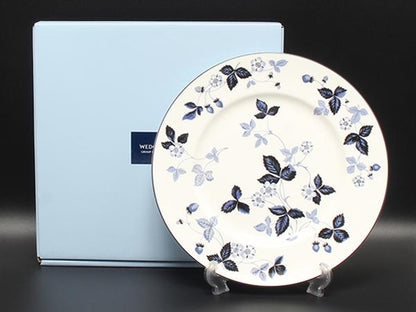 美品 ウエッジウッド プレート 大皿 27cm ストロベリー インクブルー WEDGWOOD