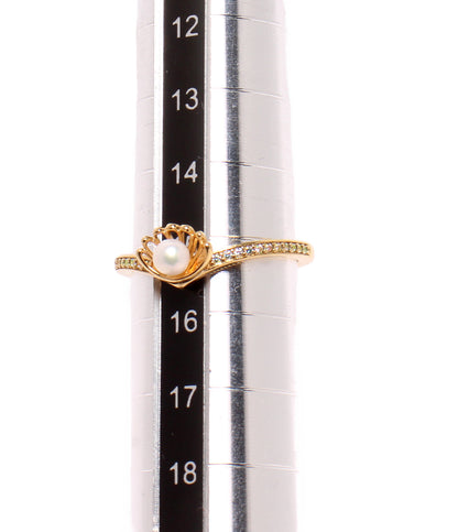 美品 PANDORA Disney リング 指輪 アリエル 貝モチーフ シェルモチーフ レディース SIZE 15号 パンドラ