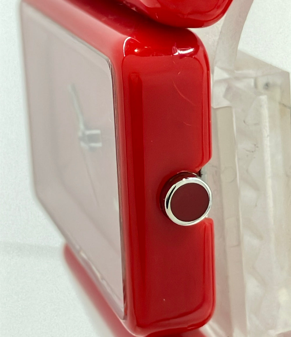 NIXON 腕時計 クオーツ レッド メンズ ニクソン