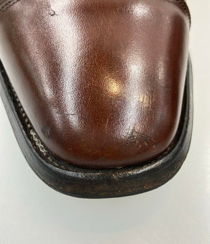 訳あり スコッチグレイン ドレスシューズ ストレートチップ メンズ SIZE 25 1/2 (S) SCOTCH GRAIN