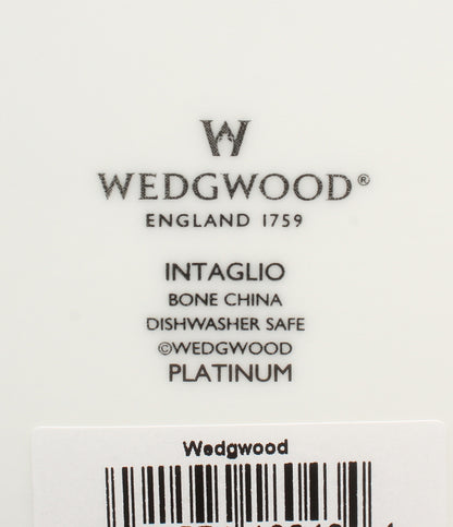 WEDGWOOD ダイヤディッシュ 皿 22cm インタグリオ プラチナ ウェッジウッド
