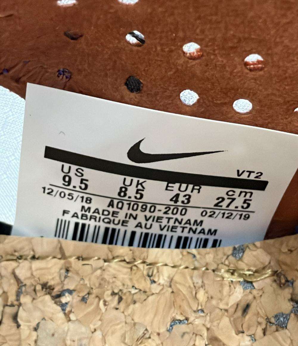 美品 NIKE ローカットスニーカー REACT ELEMENT 87 AQ1090-200 メンズ SIZE 27.5 (L) ナイキ