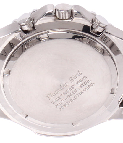CITIZEN 腕時計 サンダーバード Thunder Bird クオーツ ブラック メンズ シチズン