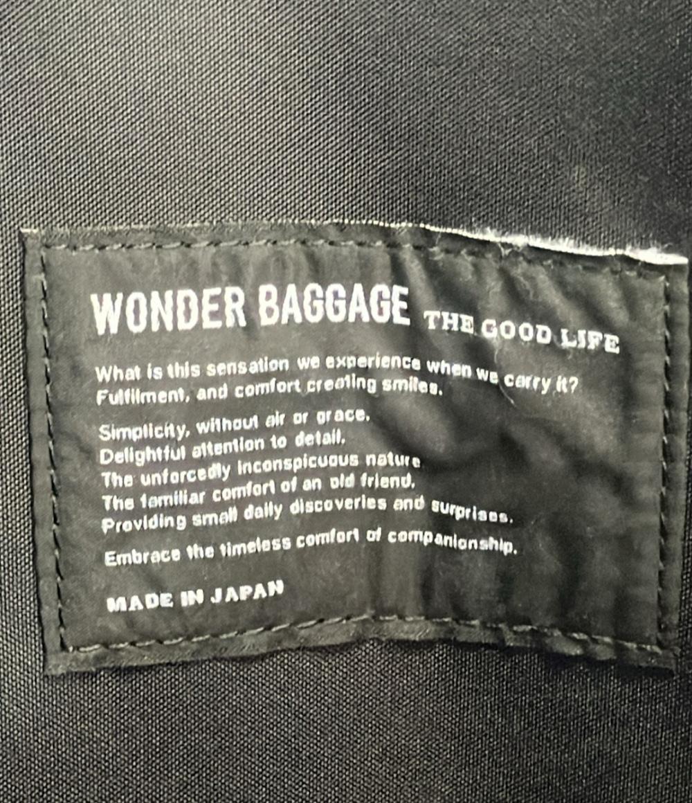 WONDER BAGGAGE ブリーフケース ショルダーバッグ リュック 3WAY 斜め掛け メンズ ワンダーバゲージ