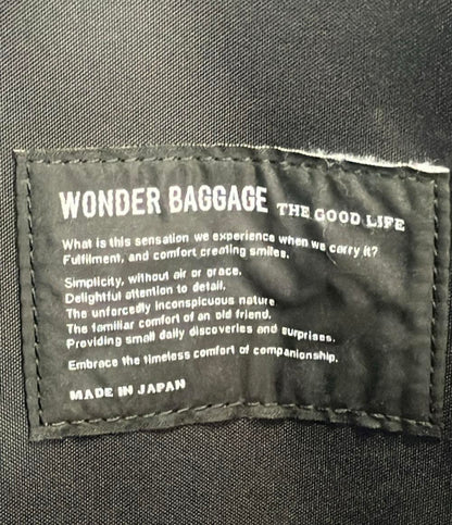 WONDER BAGGAGE ブリーフケース ショルダーバッグ リュック 3WAY 斜め掛け メンズ ワンダーバゲージ