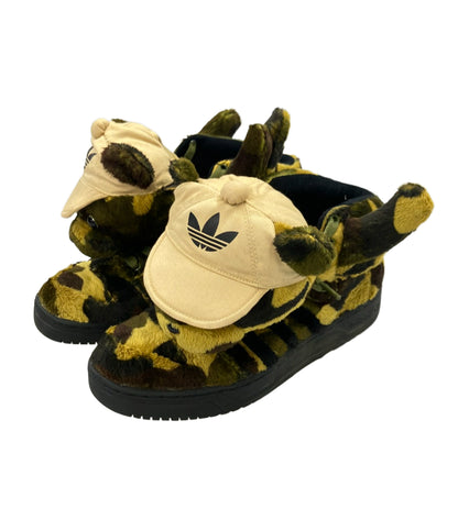 adidas ハイカットスニーカー 迷彩 × Jeremy Scott Q20917 レディース SIZE 23.5 (M) アディダス