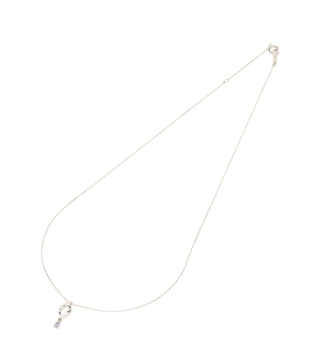 美品 ヨンドシー ネックレス K10 タンザナイト レディース 4℃
