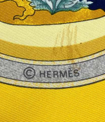 HERMES スカーフ カレ90 シルク100% 香水瓶 レディース エルメス