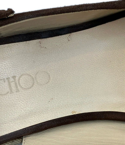Jimmy Choo ウェッジソールサンダル エスパドリーユスエード レディース SIZE 38 ジミーチュウ