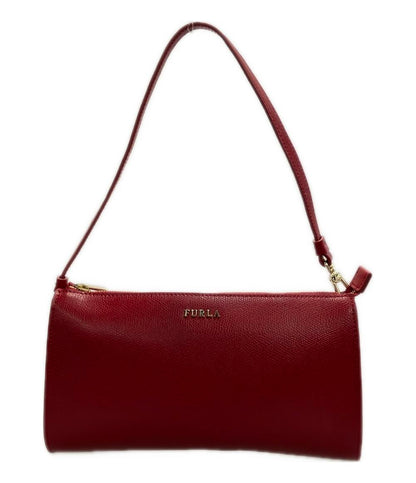 美品 フルラ  ショルダーバッグ 肩掛け レザー ゴールド金具 レディース Furla