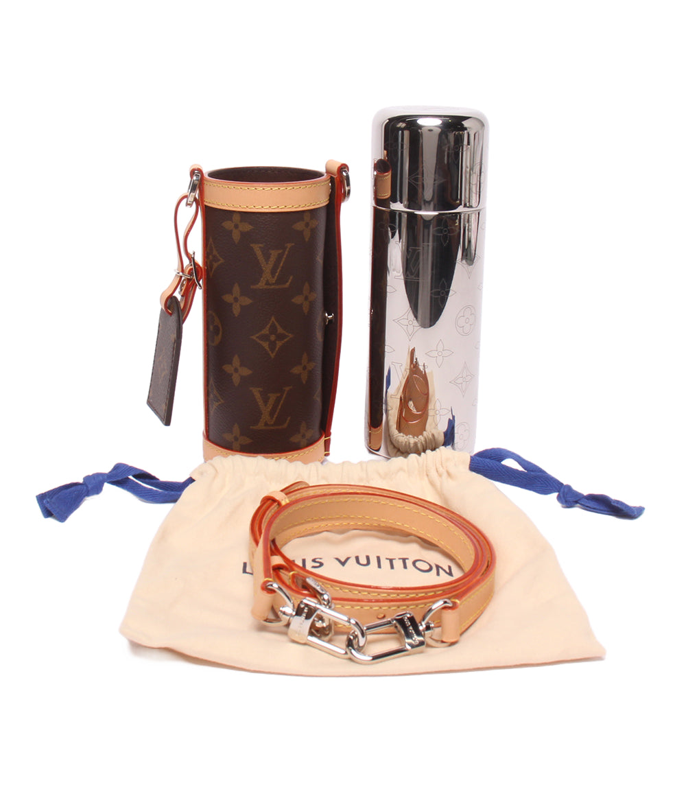 LOUIS VUITTON 水筒 ステンレスボトル付き ボトルホルダー フラスクホルダー モノグラム GI0518 レディース メンズ ルイ・ヴィトン