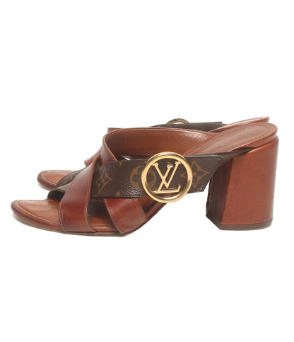 LOUIS VUITTON サンダル ホライズンライン LVサークル SC0129 レディース SIZE 38 (25.5cm) ルイ・ヴィトン