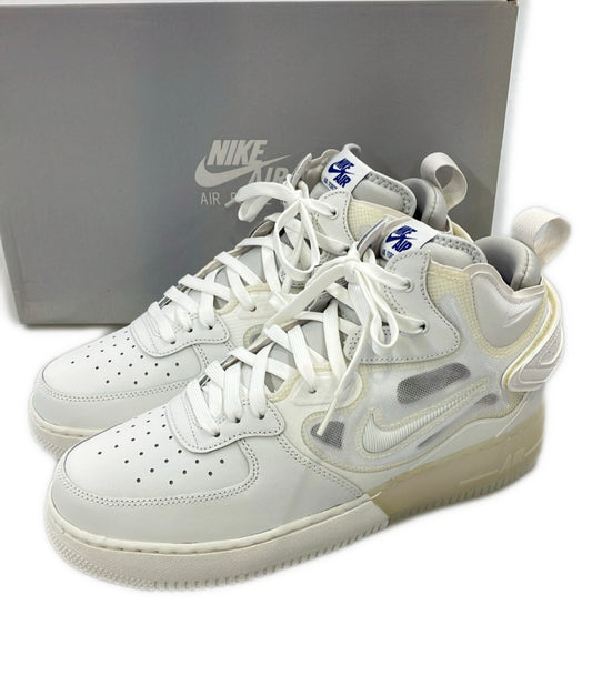 美品 NIKE ミドルカットスニーカー AIR FORCE 1 MID REACT DQ1872-101 メンズ SIZE 28.0 ナイキ