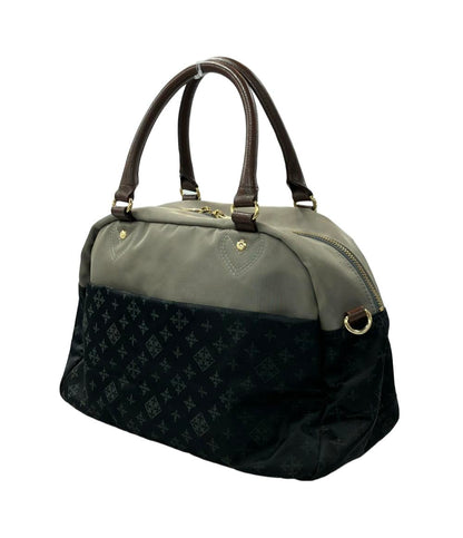 ラシット 2way モノグラムナイロンハンドバッグ ショルダーバッグ 斜め掛け レディース russet