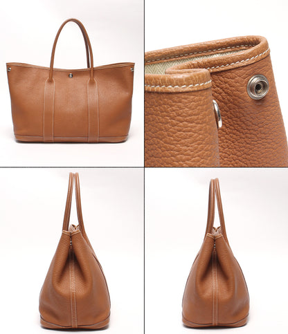 HERMES トートバッグ □N刻印 シルバー金具 トリヨンクレマンス ガーデンパーティPM レディース エルメス
