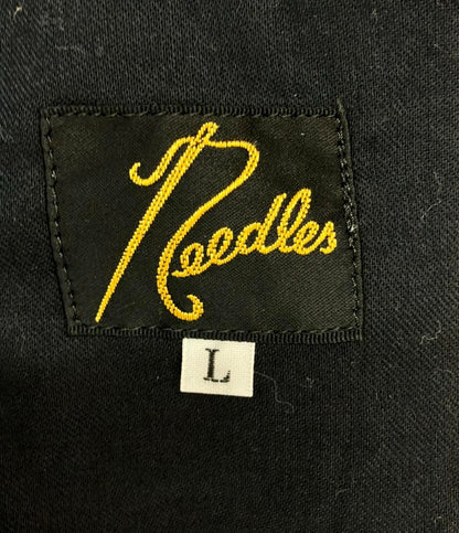 Needles サイドタブ トラウザー ワイドパンツ メンズ SIZE L ニードルズ