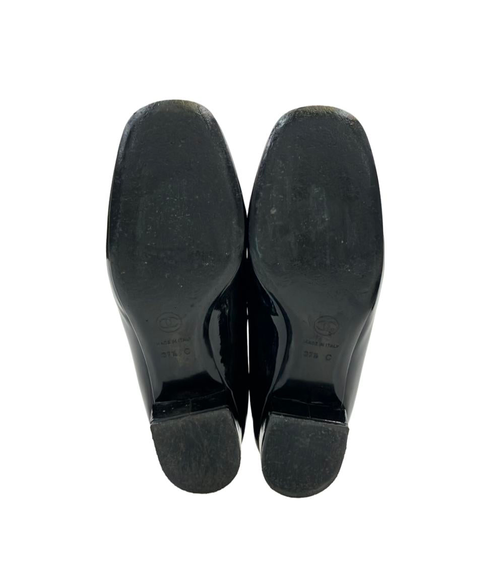 CHANEL エナメルパンプス レディース SIZE 37 1/2 (24.5cm) シャネル