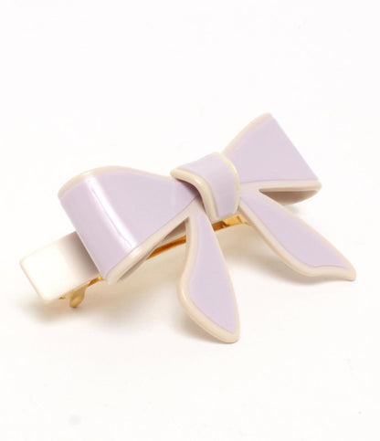 ALEXANDRE DE PARIS バレッタ ヘアアクセサリー リボンモチーフ レディース アレクサンドル ドゥ パリ