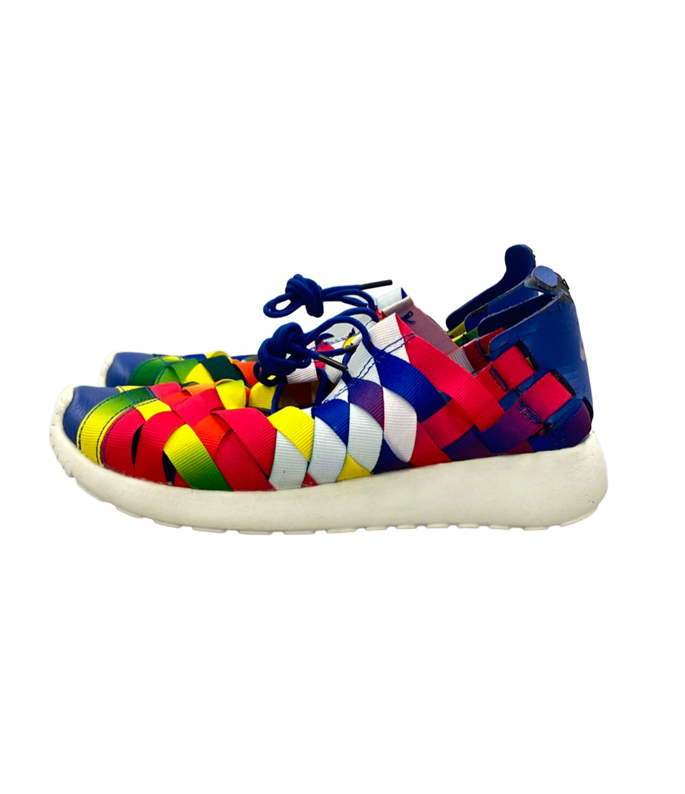 訳あり NIKE ローカットスニーカー W ROSHERUN WOVEN PREMIUM 555553-400 レディース SIZE 22.5 ナイキ