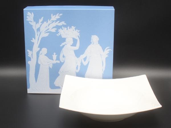 ウェッジウッド スクエアボウル パスタプレート 皿 エスリアル ETHEREAL WEDGWOOD
