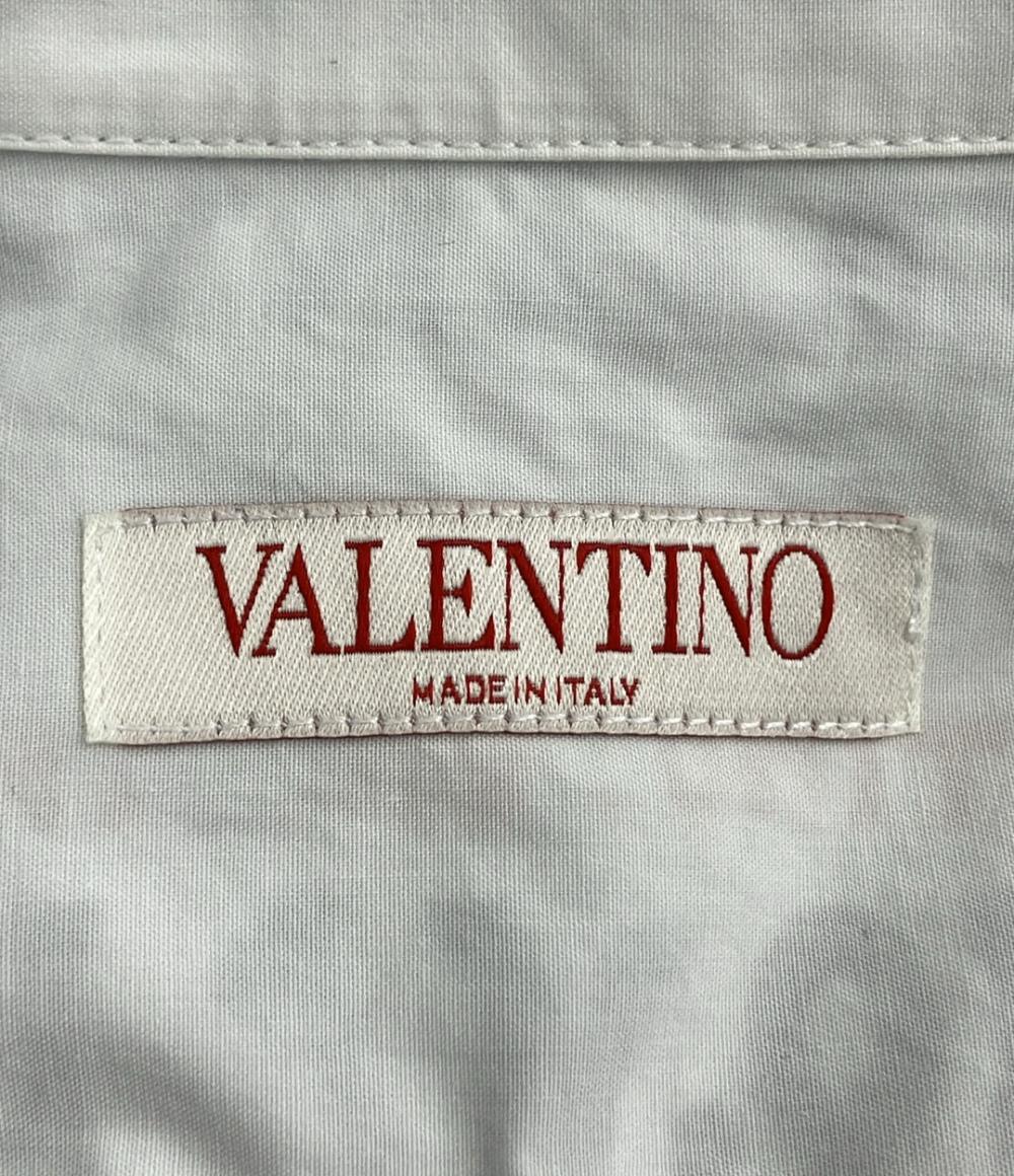ヴァレンティノ マニフェスト クロスワードプリント長袖シャツ メンズ SIZE 40 (M) VALENTINO